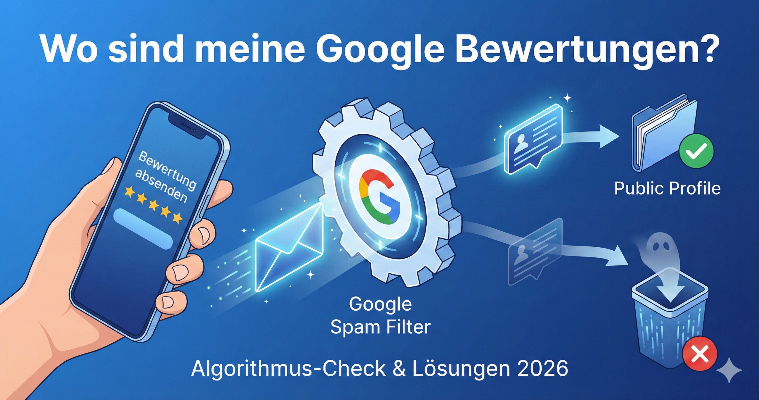 warum werden google rezensionen nicht angezeigt